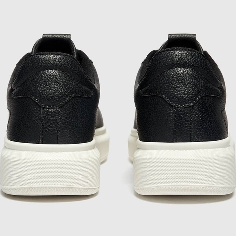 Giày thể thao sneaker Pull&Bear chính hãng Chunky Black White - Đen trắng đế cao