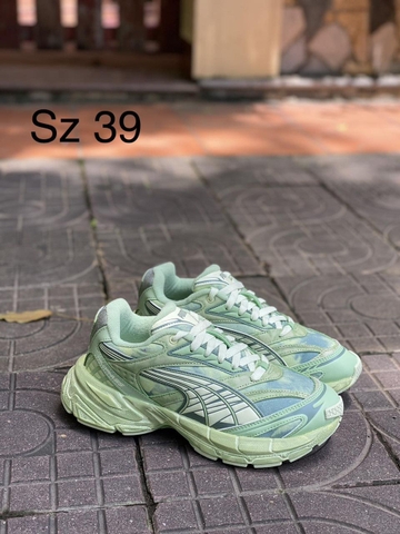 Giày sneaker chính hãng Puma Velophasis Retreat Yourself Pure Green Illusion -Xanh lá - Size 39