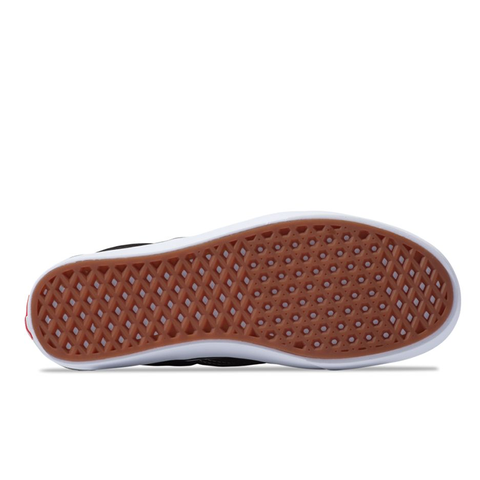 Giày Vans chính hãng Slip on Black white Comfycush