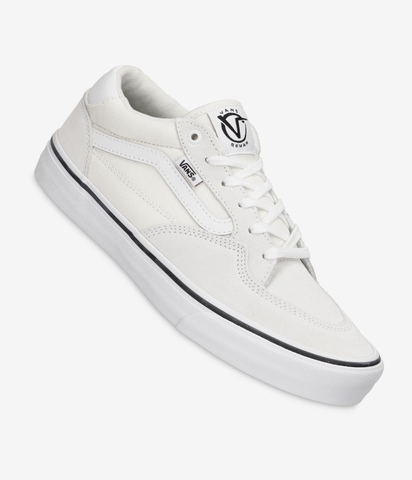 Giày Vans chính hãng Vans Rowan Pro White grey stripes - Trắng xám