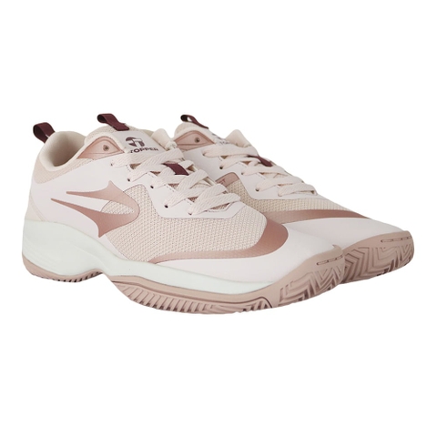 Giày Thể thao Pickleball Tennis Topper Pink chính hãng - thương hiệu Châu Mỹ - Hồng