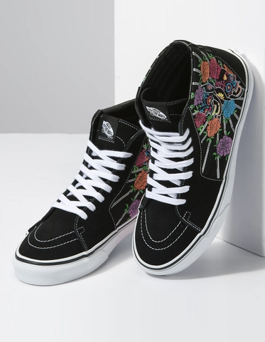 Giày Vans Sk8 chính hãng Underwater Black White