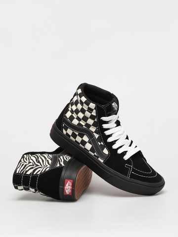 Giày Vans chính hãng Sk8 Mixed Media Comfycush Black White