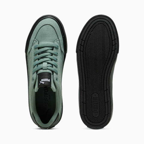 Giày sneaker thể thao Puma chính hãng Court Classic Vulcanized Eucalyptus - Xanh đen