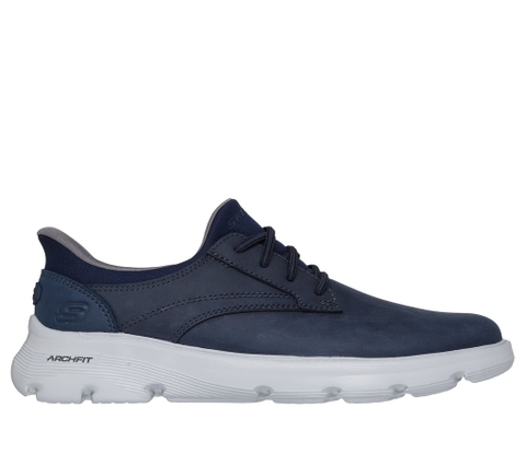 Giày Skechers chính hãng Slip-Ins Arch Fit Garza Langston Relaxed Fit Navy - Xanh