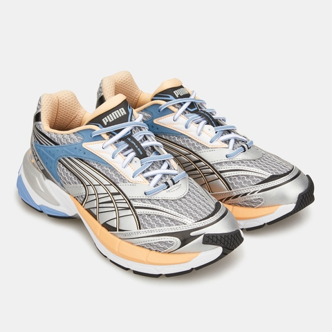 Giày sneaker chính hãng Puma Velophasis Cool Light Gray-Peach Fizz- Xám bạc xanh be - Size 40.5