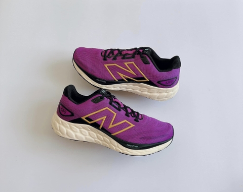 Giày Thể Thao Chạy Bộ Chính Hãng New Balance 680 Fresh Foam Violet - Chạy Bộ - Tím - size 40
