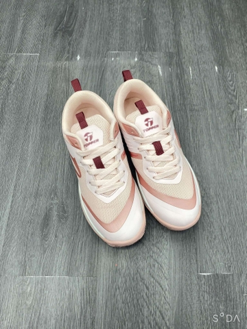 Giày Thể thao Pickleball Tennis Topper Pink chính hãng - thương hiệu Châu Mỹ - Hồng