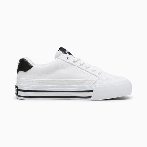 Giày thể thao sneaker chính hãng Puma Court Classic Vulcanised Formstrip Unisex White -  Trắng