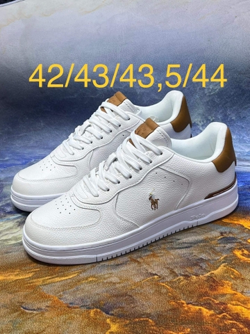 Giày sneaker hàng hiệu Polo Ralph Lauren Masters Court Leather Sneaker - Low Tops 2024 chính hãng - nhiều phối màu