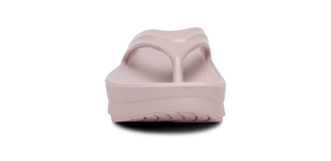 Dép phục hồi sức khoẻ chính hãng OOFOS Healthy Platform Pink Sandal - Hồng đế cao