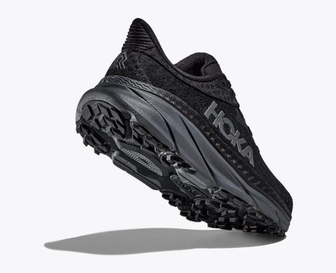 Giày Thể Thao Chạy Bộ Hoka Challenger ATR7 All Black - Running Trail - Đen - size 42