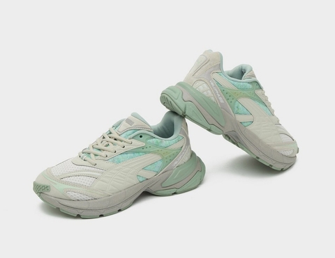 Giày Sneaker Puma Velophasis Rerooted Mint chính hãng - Trắng Xanh - size 40.5 41