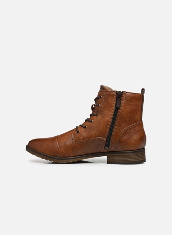 [ Hàng Auth - Full box ] Giày boots chính hãng Mustang Bottines - Gularia - Marron - size 37