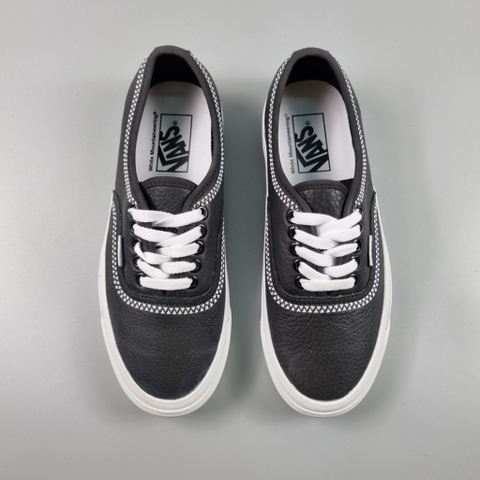 Giày sneaker Vans Chính Hãng UA Authentic 44 DX X White Mountaineering Black White Leather - Đen - size 39