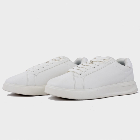 Giày sneaker Zara Platform chính hãng đế cao - trắng