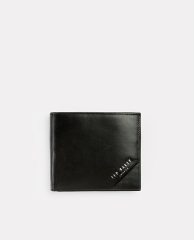 Ví tiền nam dạng gập Prug TED BAKER chính hãng - Đen