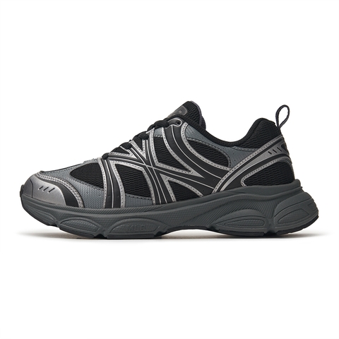 Giày Sneaker MLB Ace Runner New York Yankees Black - Đen