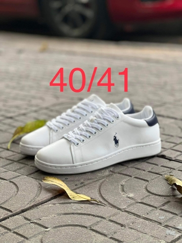 Giày sneaker hàng hiệu Polo Ralph Lauren Heritage Court II White chính hãng - nhiều phối màu Trắng