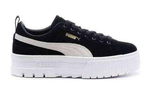 Giày Puma chính hãng Mayze Black White - Đen Trắng