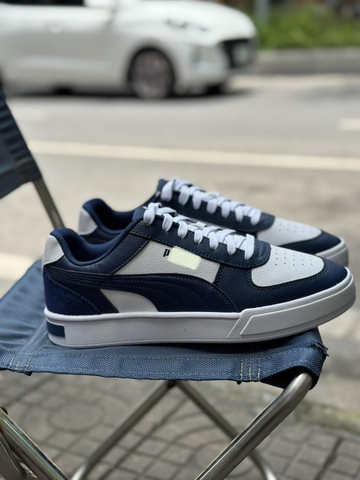 Giày sneaker PUMA Carter Navy White - Trắng xanh chính hãng - size 40 42.5 43