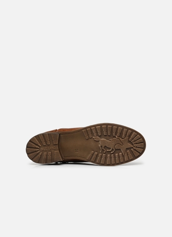 [ Hàng Auth - Full box ] Giày boots chính hãng Mustang Bottines - Gularia - Marron - size 37