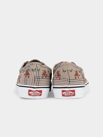 Giày Vans chính hãng UA Glen Plaid Floral Authentic Sneakers - Multi Color