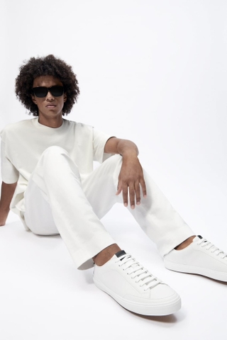 Giày sneaker Zara chính hãng Trắng phối đen