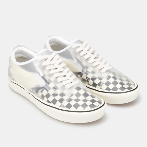 Giày Vans chính hãng Old Skool Checkerboard ComfyCush Slip