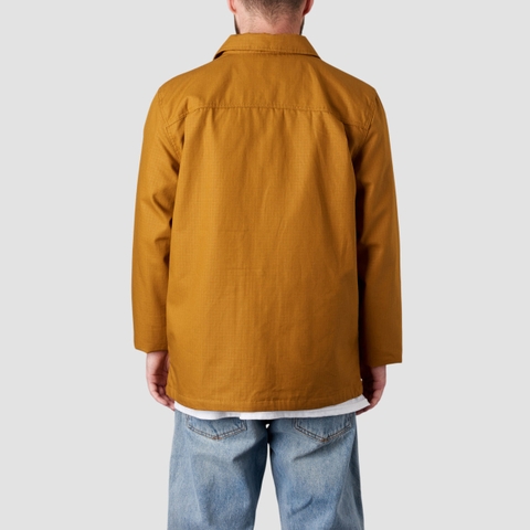 Áo khoác gió choàng chính hãng VANS DRILL CHORE COAT LINED GOLDEN BROWN - Vàng