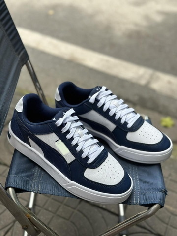 Giày sneaker PUMA Carter Navy White - Trắng xanh chính hãng - size 40 42.5 43