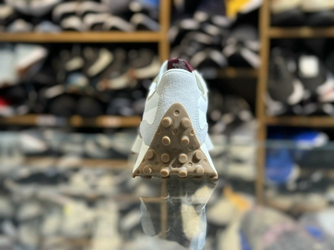 Giày Sneaker New Balance 327 Burgundy chính hãng Classic [Top Best Seller] - Có big size - Trắng đỏ