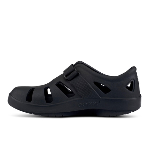 Giày dép sức khoẻ chính hãng OOFOS OOcandoo Travel Sandal Black Unisex - Đen