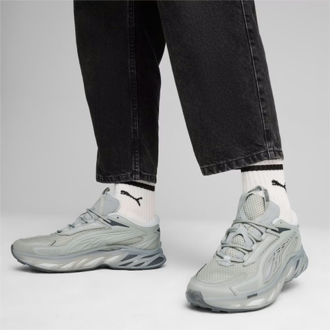 Giày sneaker Puma chính hãng EXOTEK Nitro Base All Grey - Xám 41 42