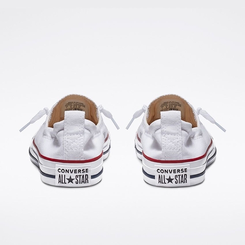 Giày Converse chính hãng Chuck Taylor All Star Shoreline Slip on White - Trắng