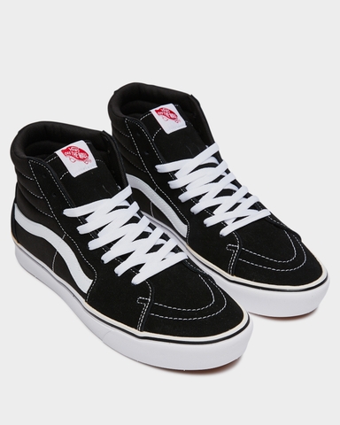 Giày Vans chính hãng Comfycush Sk8 Hi - Black / True White