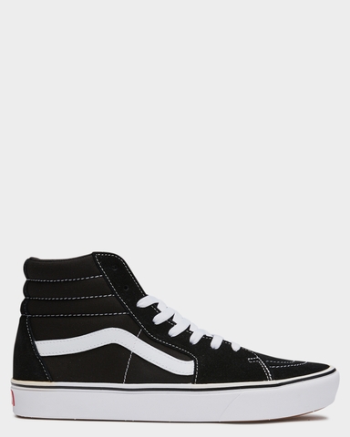 Giày Vans chính hãng Comfycush Sk8 Hi - Black / True White