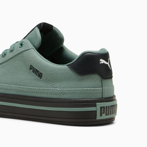 Giày sneaker thể thao Puma chính hãng Court Classic Vulcanized Eucalyptus - Xanh đen