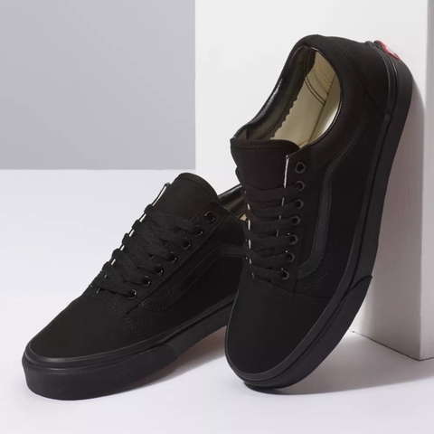 Giày Vans chính hãng Old Skool Classic All Black - Đen - Top Best Seller