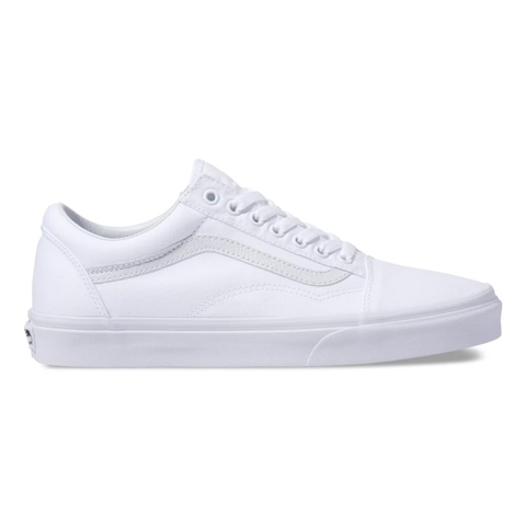 Giày Vans chính hãng Old Skool Classic All White - Trắng - Top Best Seller