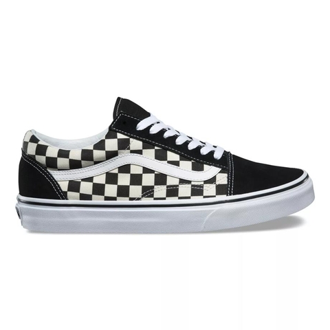 Giày Vans chính hãng Old Skool Checkerboard Black White - Đen Trắng - Top Best Seller