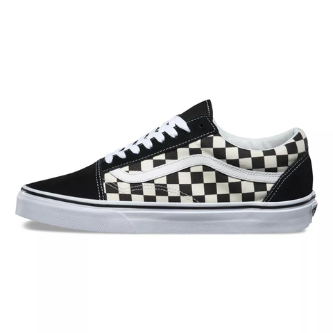Giày Vans chính hãng Old Skool Checkerboard Black White - Đen Trắng - Top Best Seller