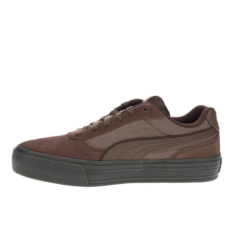 Giày thể thao sneaker chính hãng Puma Court Vulc Brown - Nâu đen