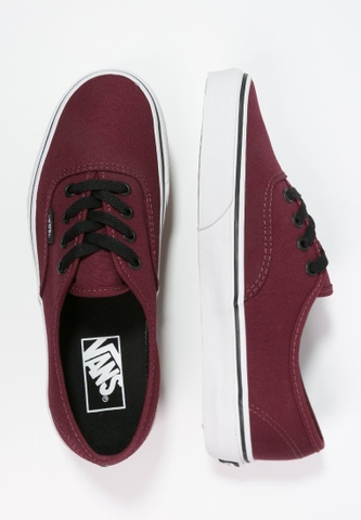 Giày sneaker chính hãng Vans Chính Hãng Authentic Bordeaux - Đỏ đô - size 42