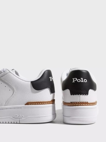 Giày sneaker hàng hiệu Polo Ralph Lauren Masters Court Leather Sneaker - Low Tops 2024 chính hãng