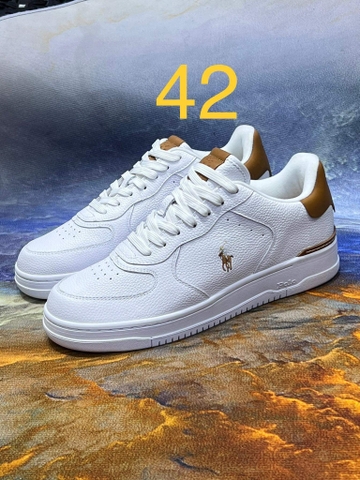 Giày sneaker hàng hiệu Polo Ralph Lauren Masters Court Leather Sneaker - Low Tops 2024 chính hãng - nhiều phối màu
