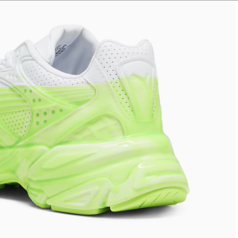 Giày Sneaker Puma Velophasis Slime Green White chính hãng - Trắng Xanh Neon- size 40.5 44.5