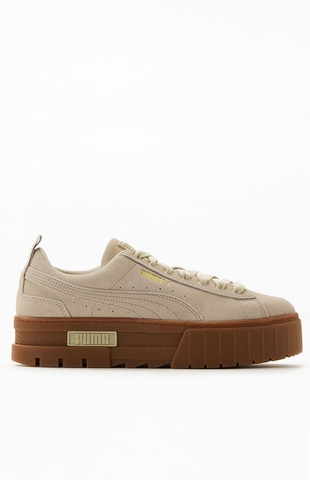 Giày Puma chính hãng Mayze Platform  Beige Tan Gum - Be