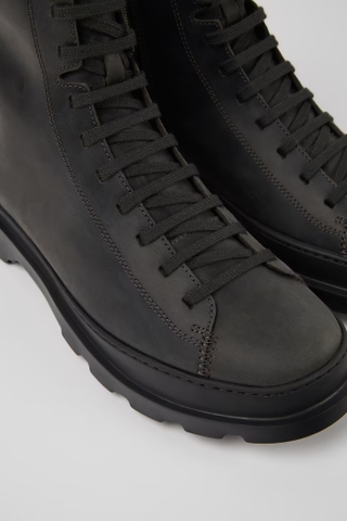 Giày Boots Camper chính hãng Brutus Dark gray nubuck - Đen xám size 38