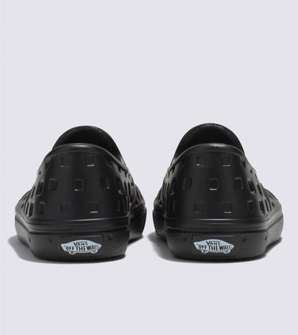 Giày Vans chính hãng cho bé TODDLER SLIP ON TREK ALL BLACK - Đen